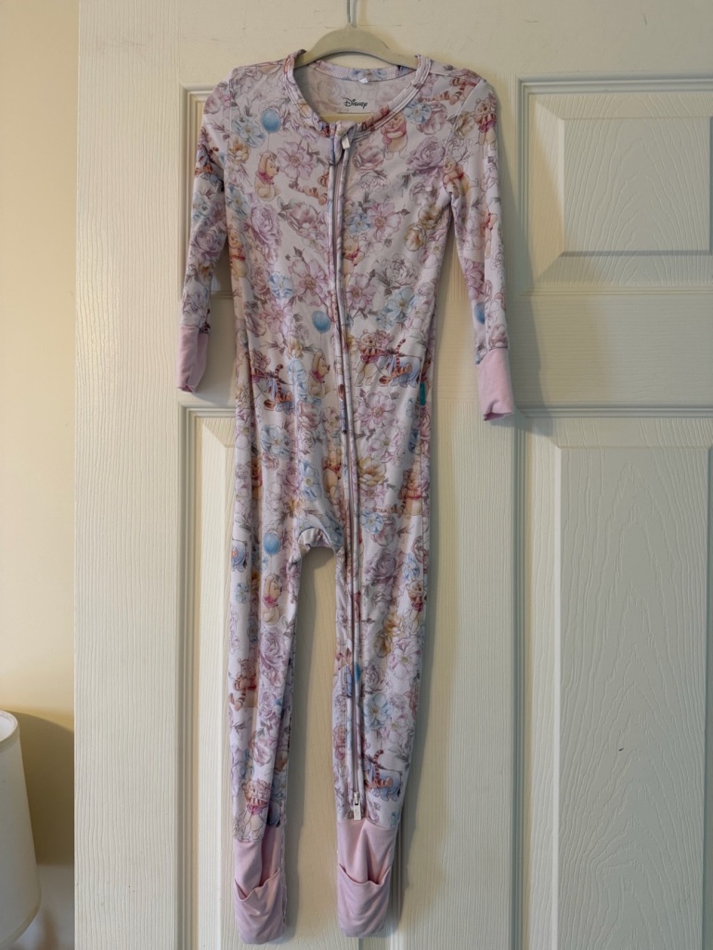 Posh Peanut Pink Winnie the Pooh Floral convertible one piece - Picture 8 of 17